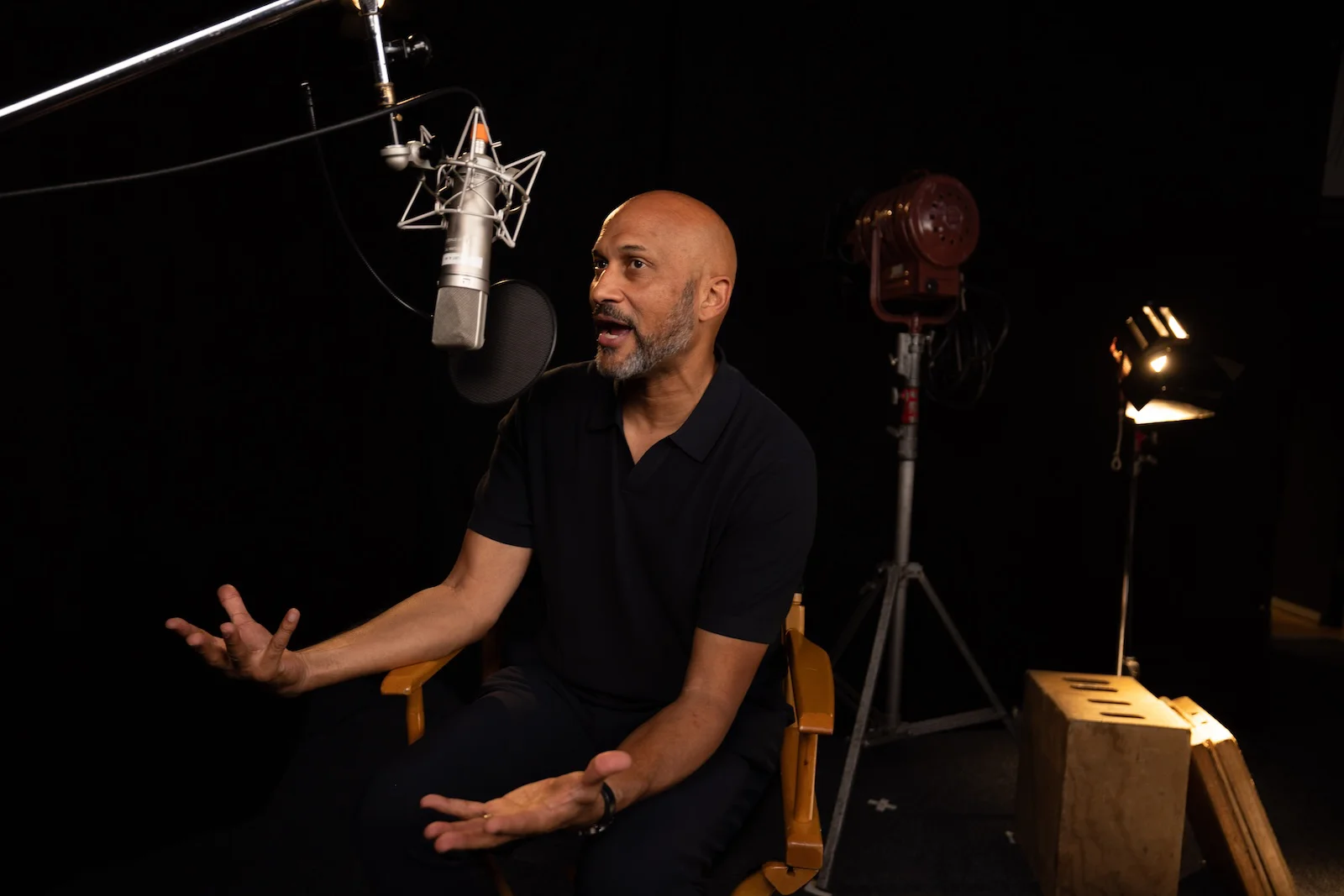Photo of Keegan-Michael Key narrating the film.